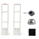 Komplettes Sicherheitssystem für Geschäfte – RF 82MHz Alarm, Magnet, Detacher, Deaktivator und Tags inklusive