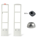 RF 82MHz Komplettes Sicherheitssystem für Geschäfte – Antieinbruch-Tore, Magnet-Detacher & Sicherheits-Tags inklusive