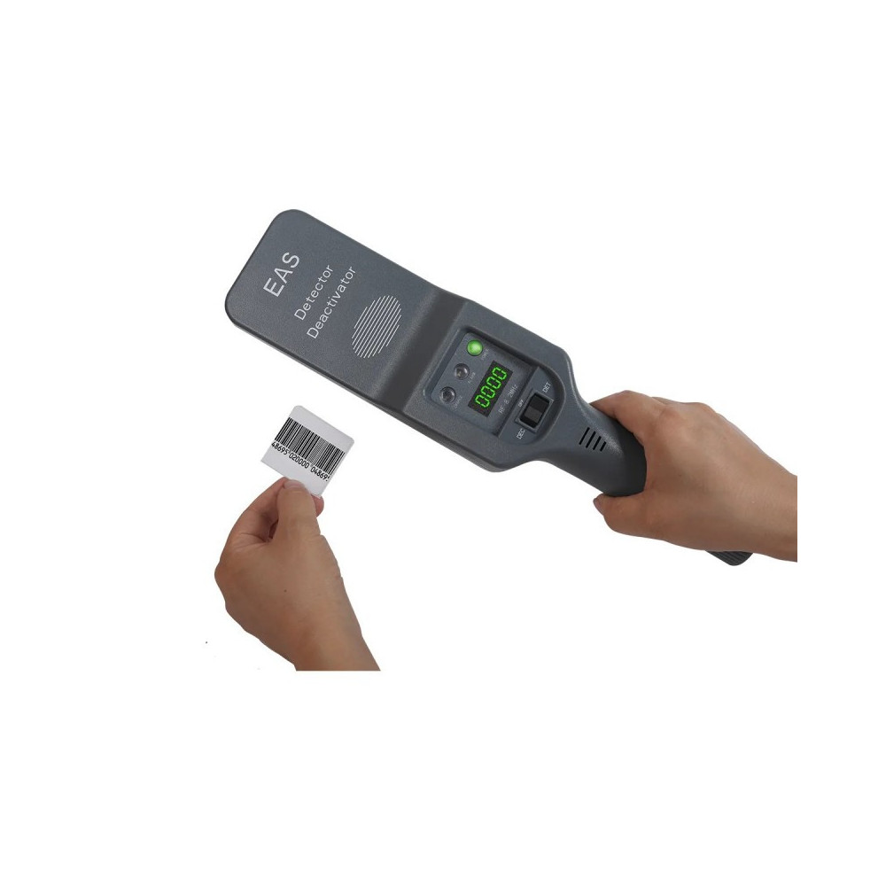RF 82MHz Deaktivator & Detektor mit LCD-Zähler – Wireless, wiederaufladbar, EAS Non-Contact System