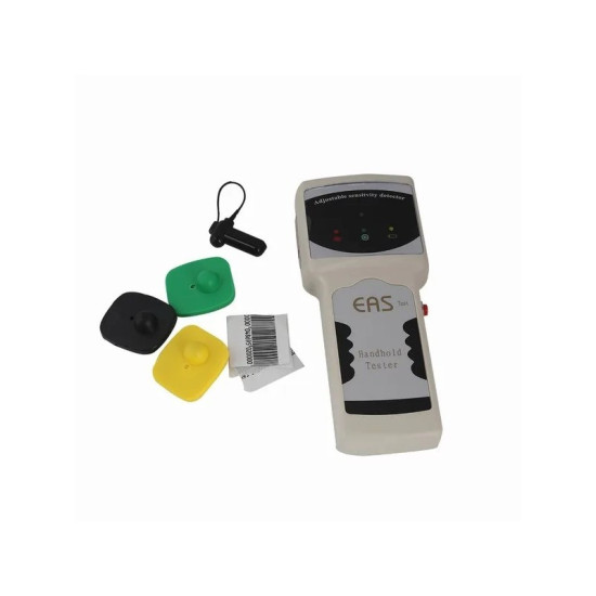 Mini Sicherheitsalarmsystem RF82MHz – Manueller EAS Detektor für Etikettentests, Antidiebstahlgerät