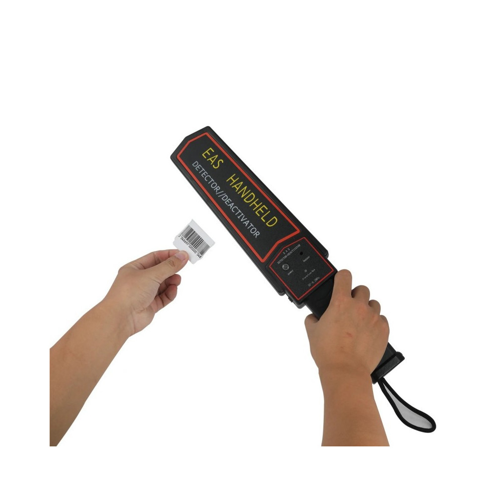 Tragbarer RF82MHz Etiketten-Deaktivator – Mit Testfunktion, akustischer & optischer Alarm, wiederaufladbar