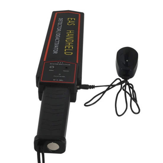 Tragbarer RF82MHz Etiketten-Deaktivator – Mit Testfunktion, akustischer & optischer Alarm, wiederaufladbar