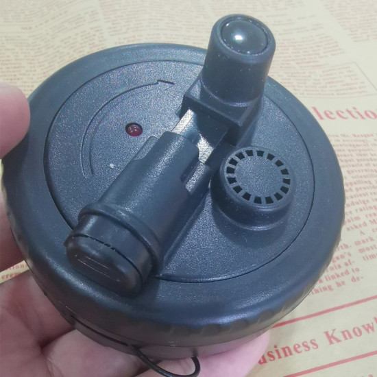 Elektronisches Sicherheitsetikett RF58kHz – Spinnenetikett mit 8,5cm Schlaufe für EAS Systeme, 20 Stück