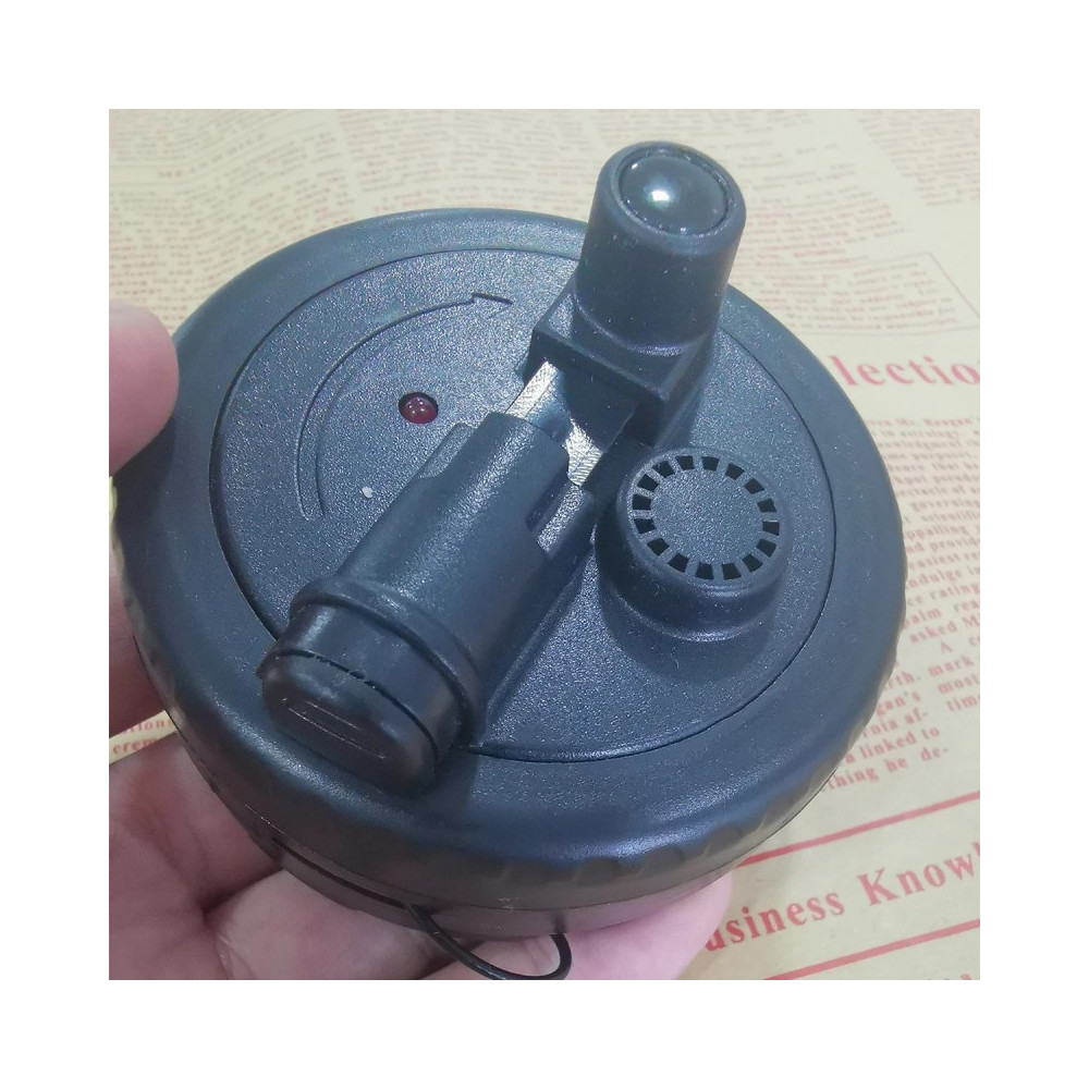 Elektronisches Sicherheitsetikett RF58kHz – Spinnenetikett mit 8,5cm Schlaufe für EAS Systeme, 20 Stück