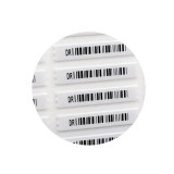 Set mit 1080 selbstklebenden Sicherheitsetiketten – AM 58kHz EAS System, mit Barcode