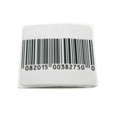 Set mit 5000 RF82MHz Sicherheitsetiketten – 4×4cm, kompatibel mit Checkpoint, mit Barcode