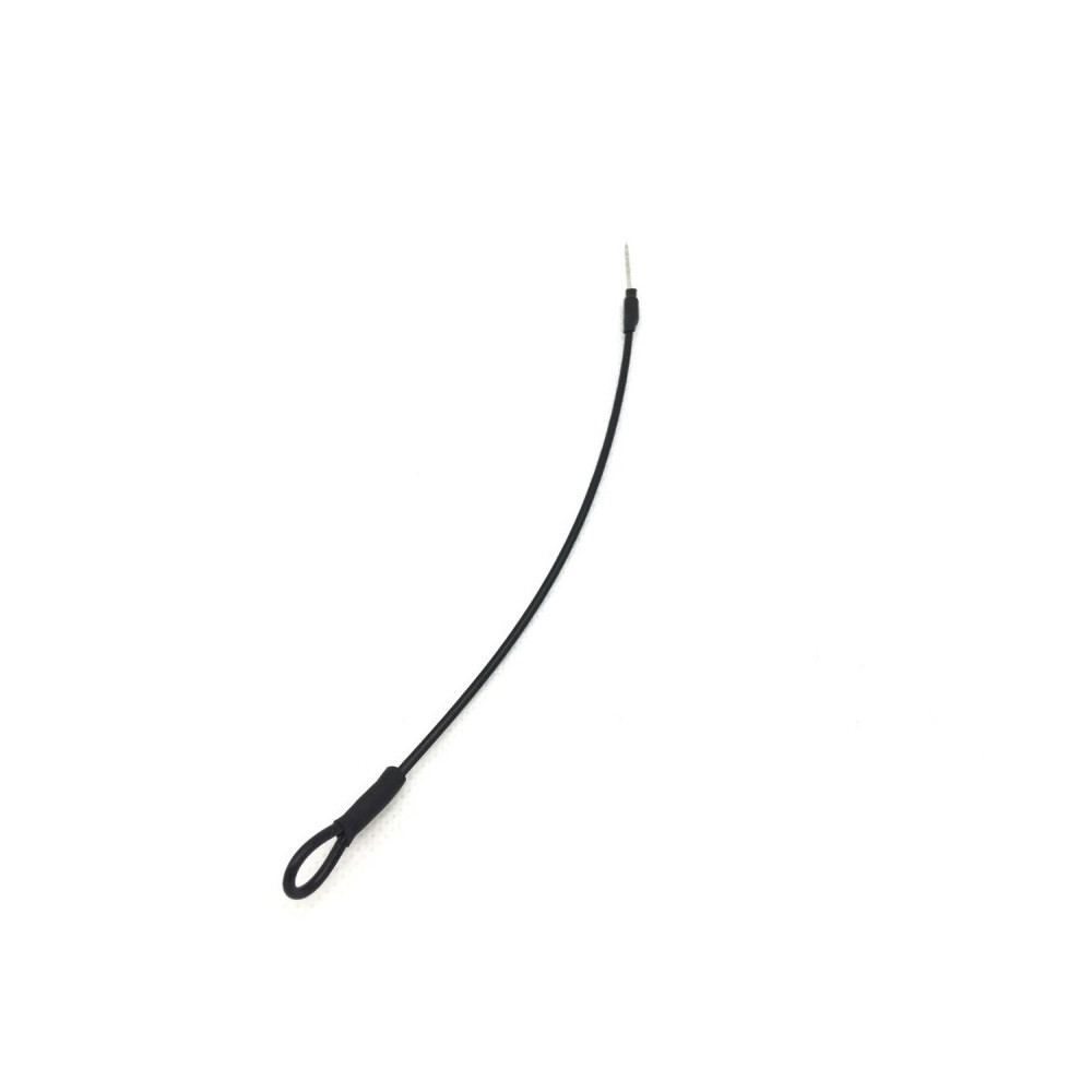 Set mit 100 schwarzen Sicherheitsgurten – 17cm, kompatibel mit Checkpoint EAS-Systemen