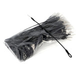 Set mit 100 schwarzen Sicherheitsgurten – 17cm, kompatibel mit Checkpoint EAS-Systemen