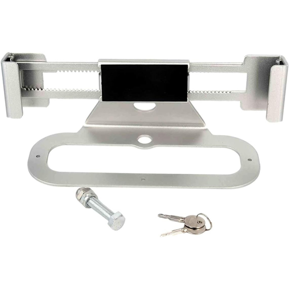Laptop-Sicherheitsständer mit Schloss – Verstellbar 29,5–45cm, Vollmetall, Diebstahlschutz für Einzelhandel