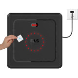 Deaktivator für Sicherheitsetiketten – 58kHz/8,2MHz, mit akustischem & optischem Alarm, ABS-Gehäuse