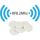 RF 8,2MHz Kleidungssicherheitsetiketten – 100 Stück mit Nadeln, kompatibel mit Checkpoint EAS