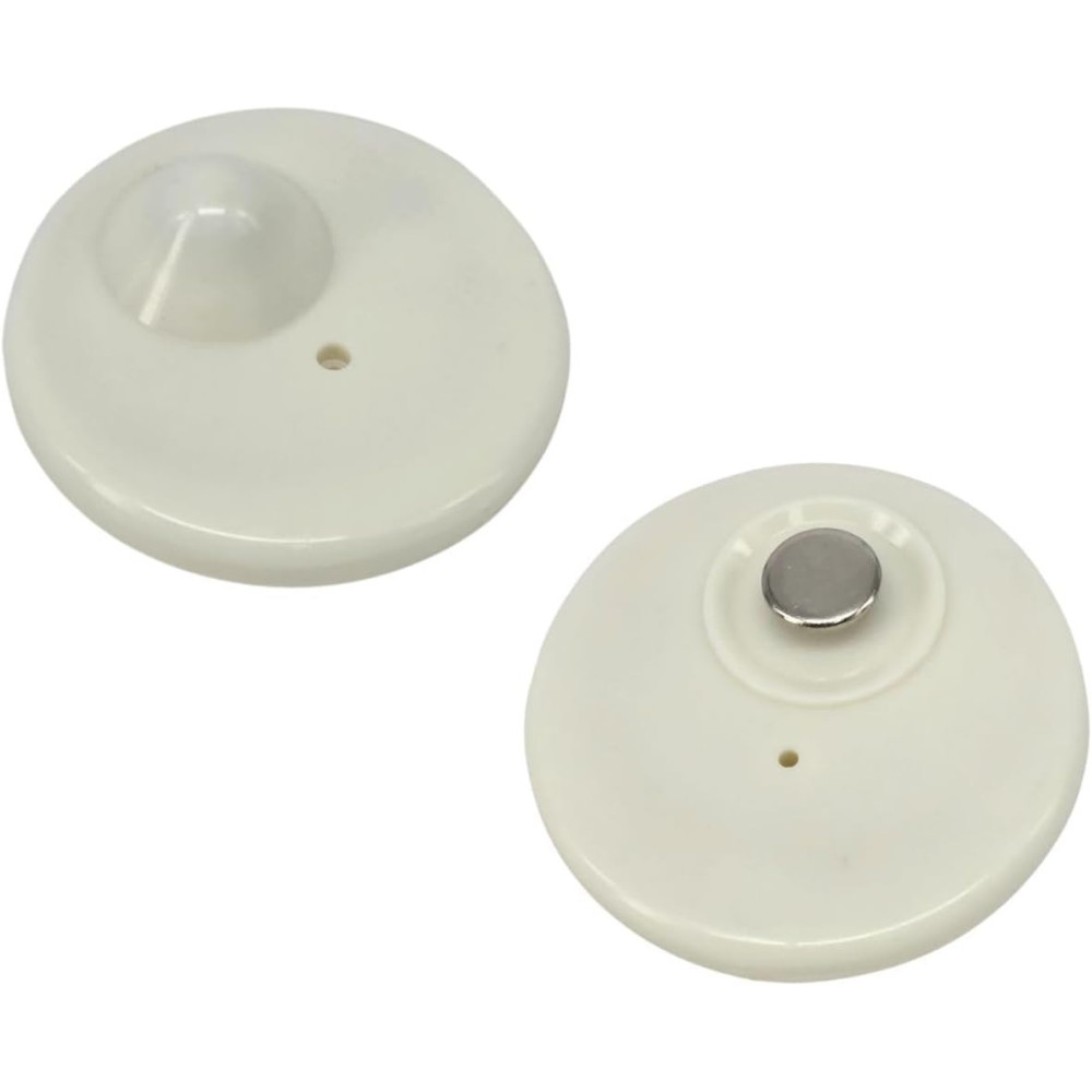 RF 8,2MHz Kleidungssicherheitsetiketten – 100 Stück mit Nadeln, kompatibel mit Checkpoint EAS