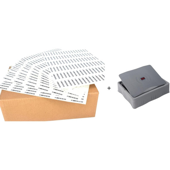 EAS Sicherheitsaufkleber – 1000 Stück, kompatibel mit Detachern & EAS-Systemen