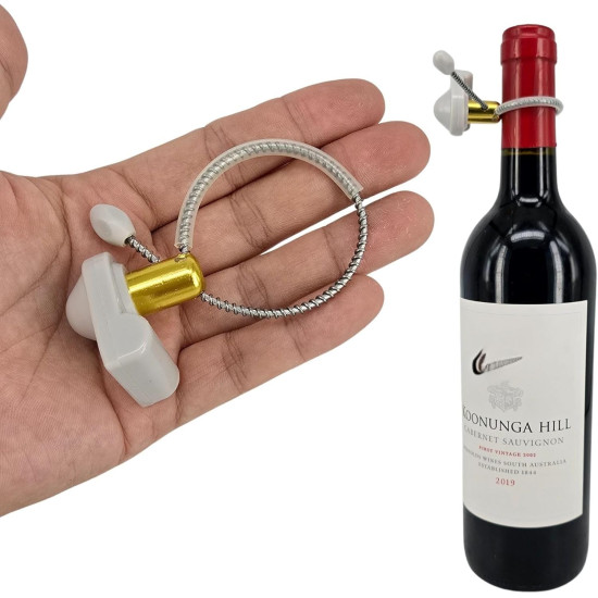 AM 58kHz Flaschensicherungsetiketten – 100 Stück, Anti-Diebstahl-Tags für Weinflaschen