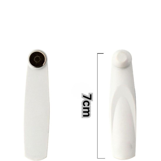 AM 58kHz Kleidungssicherheitsetiketten – 100 Stück mit Nadeln, Anti-Diebstahl-Tags für Einzelhandel