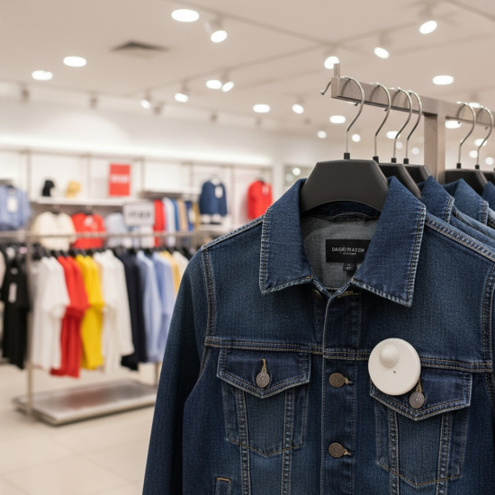 RF 8,2MHz Kleidungssicherheitsetiketten – 100 Stück mit Nadeln, kompatibel mit Checkpoint EAS